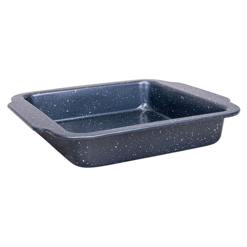 BANDEJA CUADRADA PARA HORNEAR 26 X 26CM GRIS GRANITO