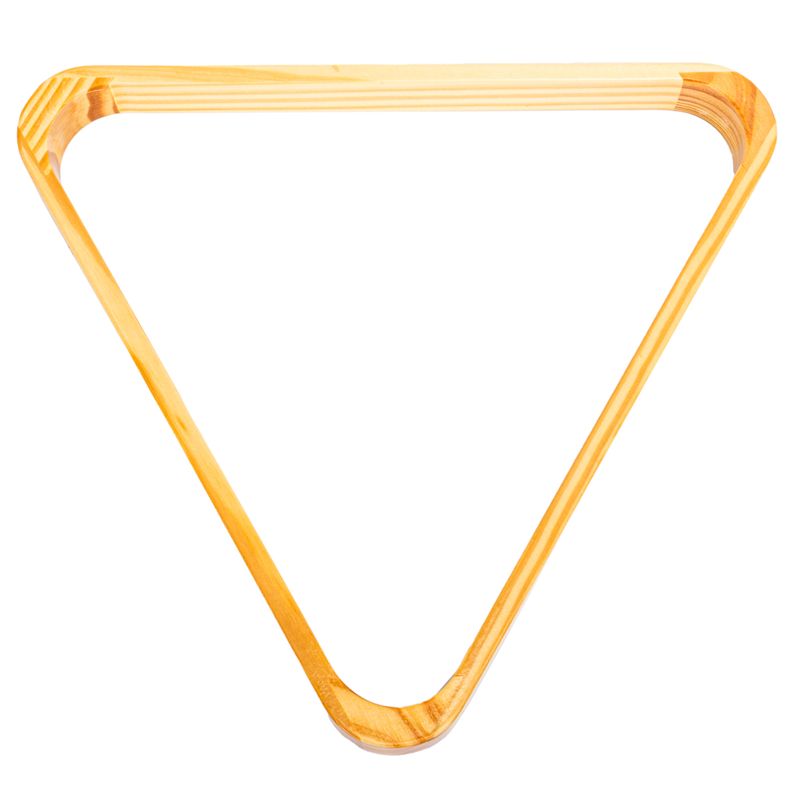 TRIÁNGULO DE MADERA PARA BILLAR ESTANDAR 5.7&#39;&#39;