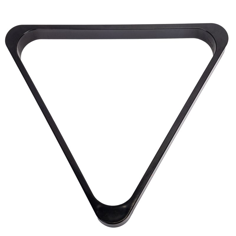 TRIÁNGULO DE PLÁSTICO PARA BILLAR ESTÁNDAR 5.7&#39;&#39; NEGRO 