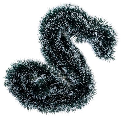 GUIRNALDA DE BRILLOS 7CM X 2M - VERDE/BLANCO - 2X1 
