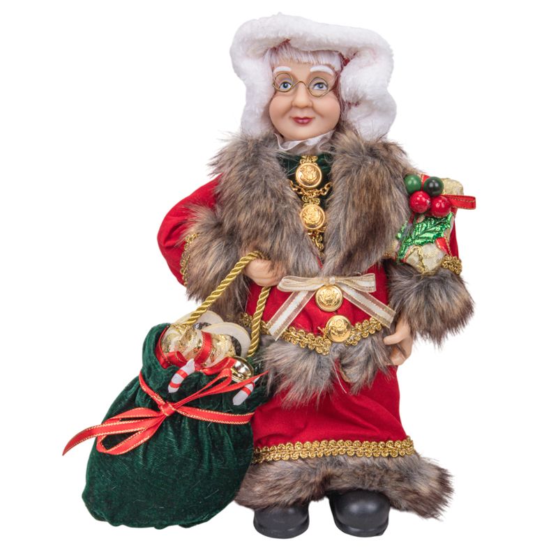 MUÑECO NAVIDEÑO DE MAMA NOEL 30 CM