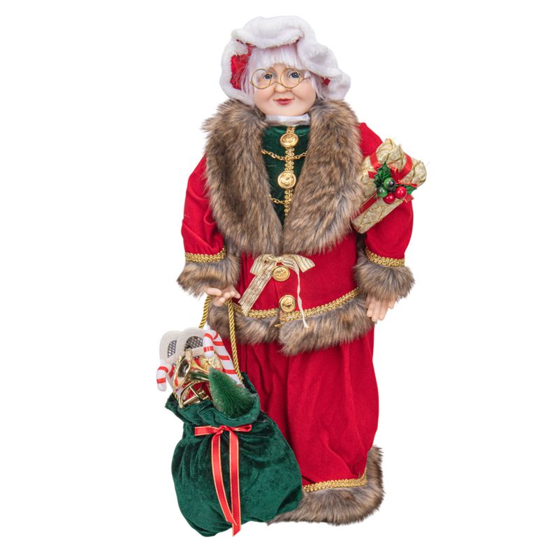 MUÑECO NAVIDEÑO DE MAMA NOEL 60 CM
