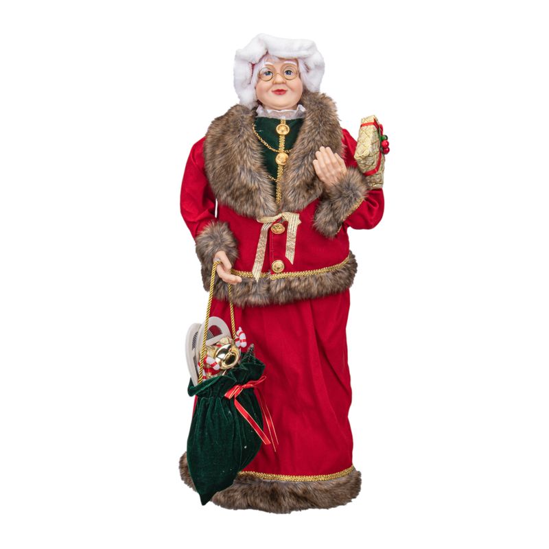 MUÑECO NAVIDEÑO DE MAMA NOEL 90 CM