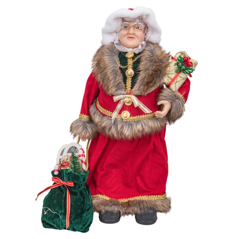 MUÑECO NAVIDEÑO DE MAMA NOEL 45 CM