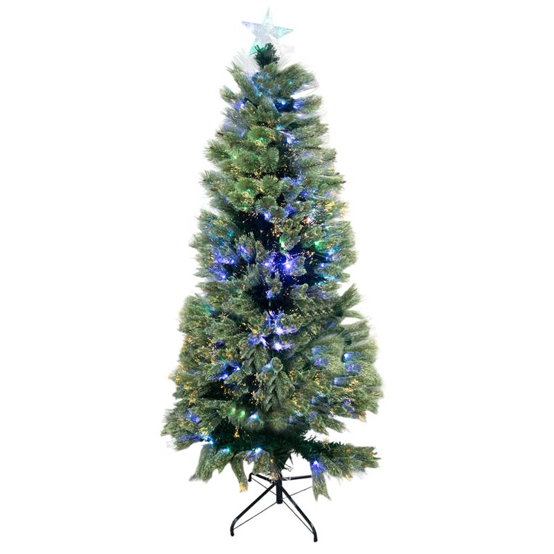 ÁRBOL DE NAVIDAD CON LUCES LED 1,80 M BIVOLT