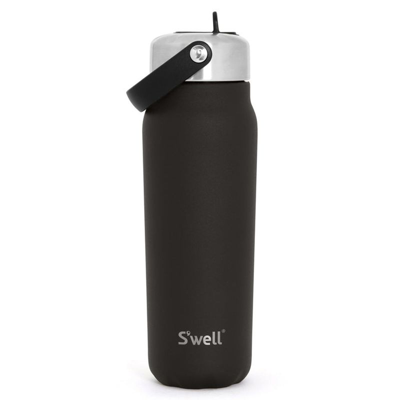 BOTELLA DE AGUA TERMICO SWELL 700ML NEGRO