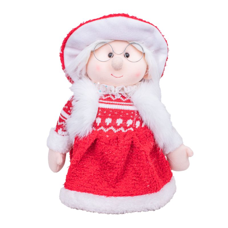 MUÑECA NAVIDEÑA DECORATIVA RETRÁCTIL 45–60 CM