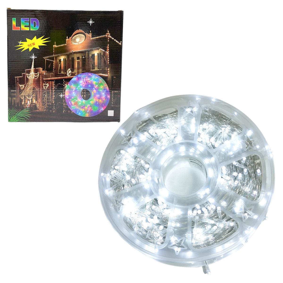 LUCES PISCA PISCA LINEAL 100M 1000L 110V