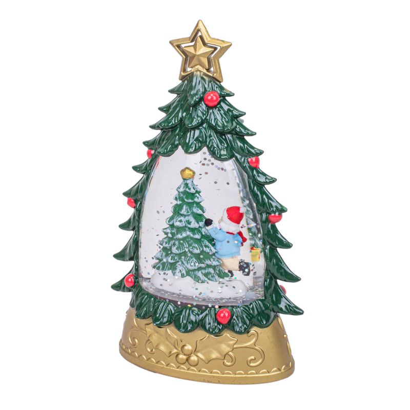 FAROL NAVIDEÑO DECORATIVO CON LUZ LED