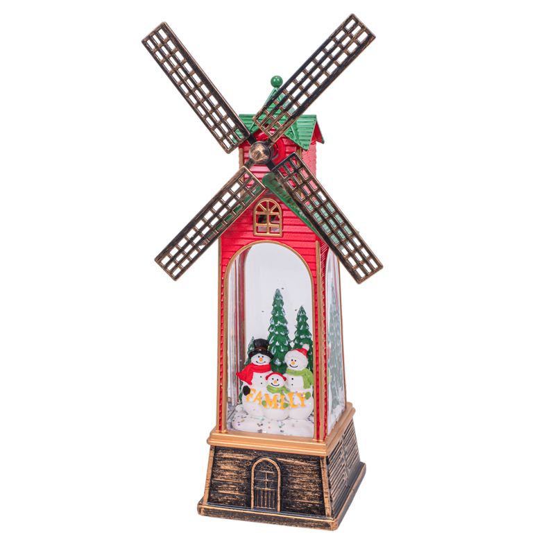FAROL NAVIDEÑO DECORATIVO CON LUZ LED