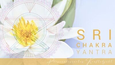 SRI CHAKRA YANTRA Kraftobjekt