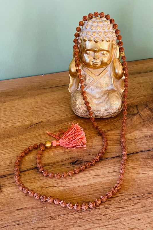 Rudraksha Gold Mala Kumbha Mela 2025