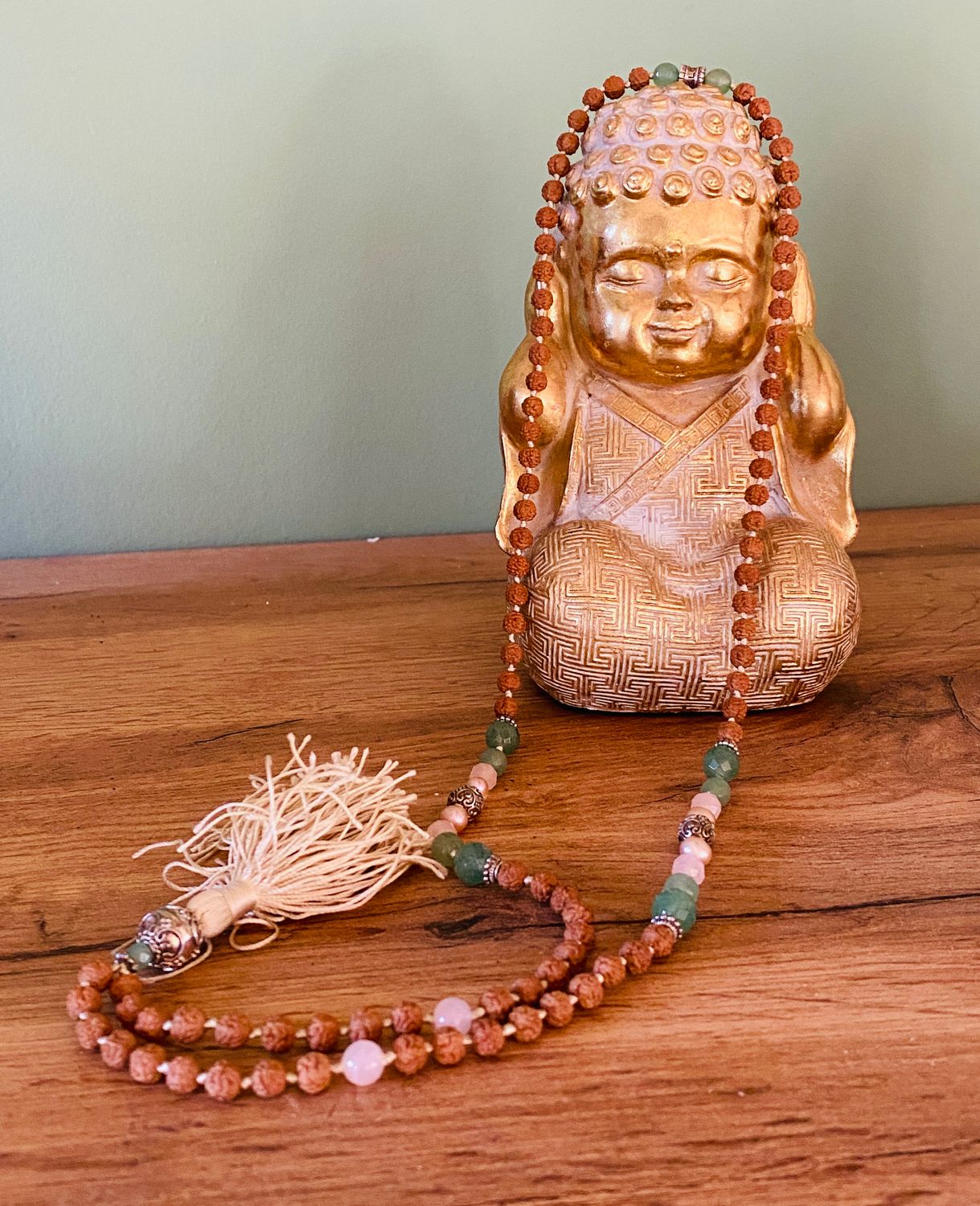 Rudraksha Silber Mala Kumbha Mela 2025