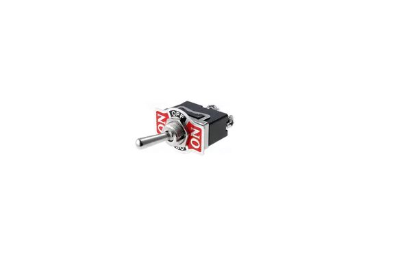 Interruptor de alavanca 3 posições estáveis - ON-OFF-ON - 250VAC 10A (3 pinos) - preto - Ninigi TSP103AA3