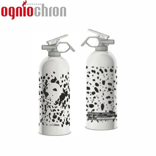 2 stuks 1 kg OgnioChron Dalmatische brandblussers voor thuis