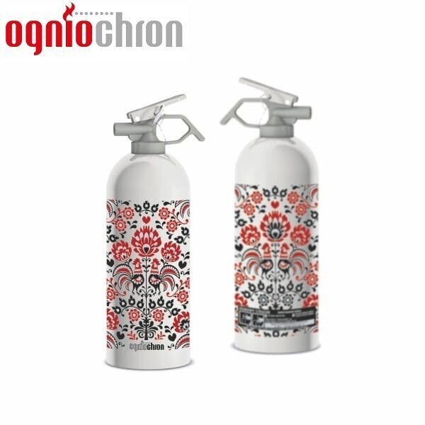 2 stuks 1 kg OgnioChron Lowicka brandblussers voor thuis