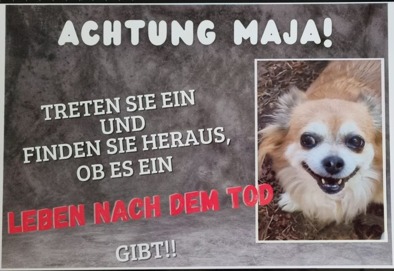Individuelles Alu Schild