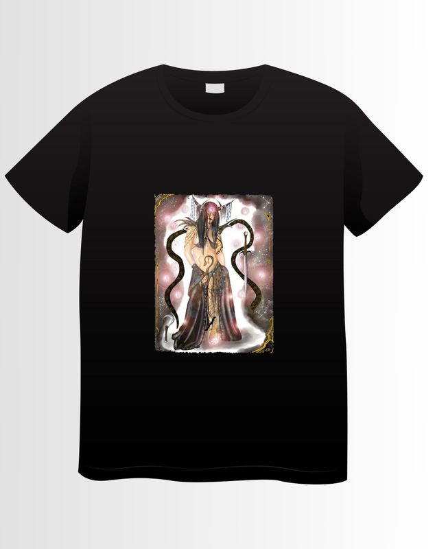 T-Shirt exklusiv Dark Sripter T-Shirt exklusiv Dark Sripter "Tarotkarte"