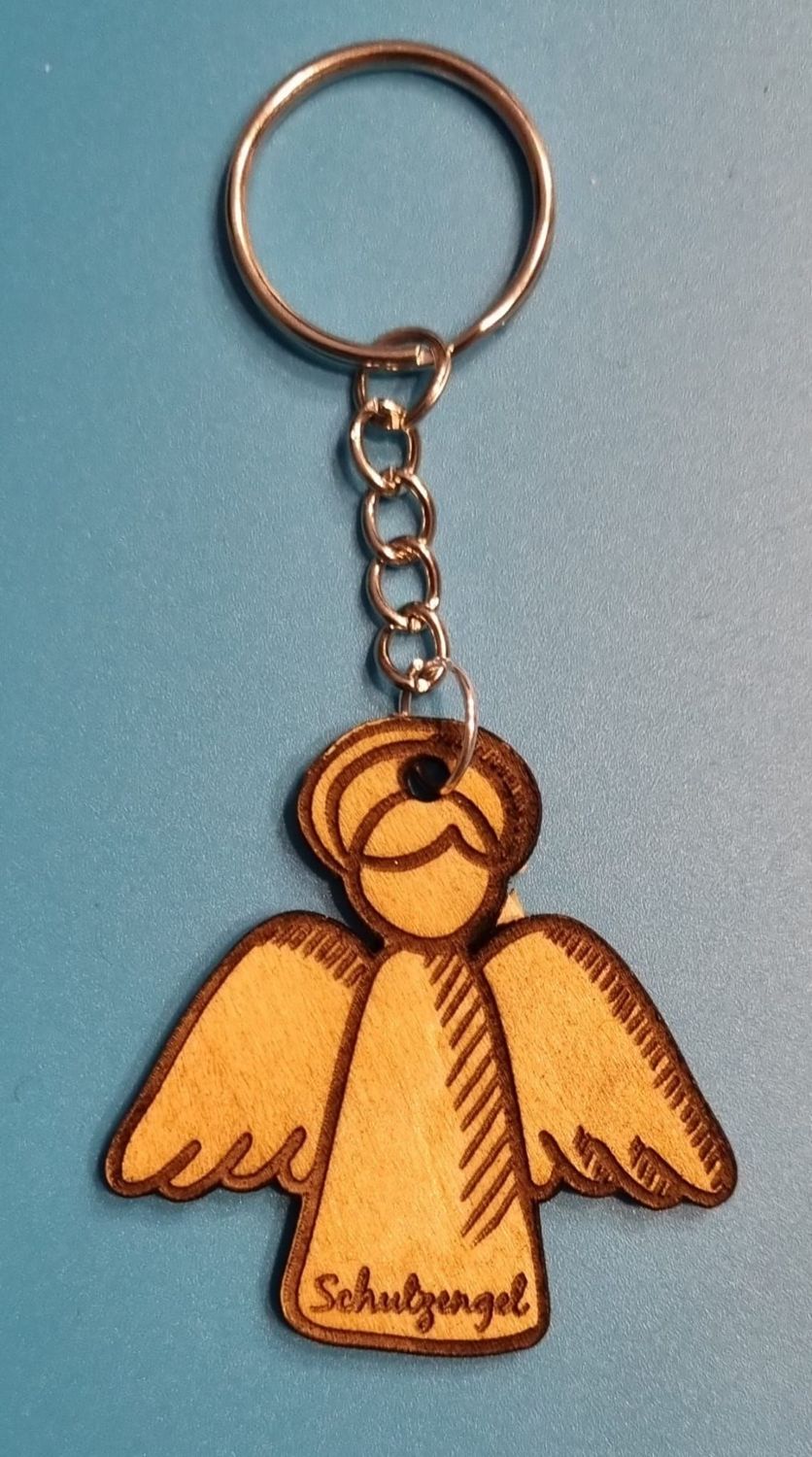 Schlüsselanhänger Schutzengel