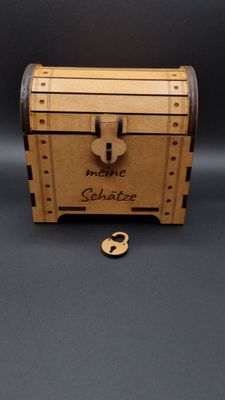 Schatzkiste " mit Klappdeckel