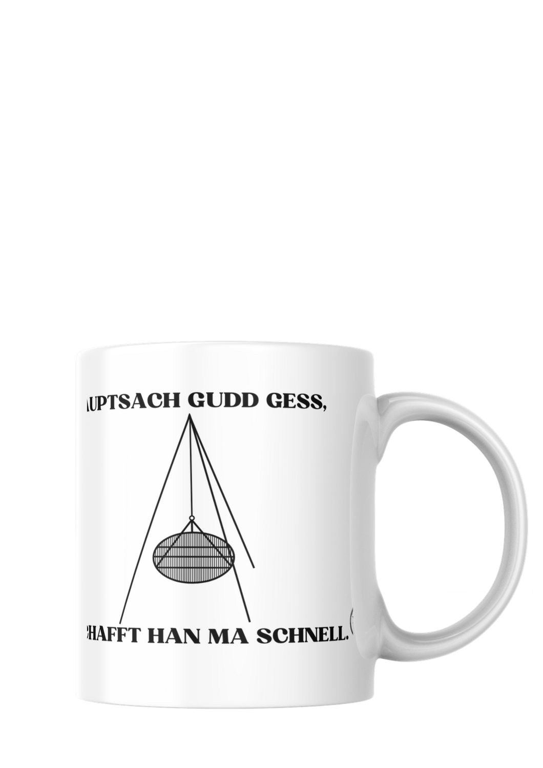 Tasse Saarland " Hauptsach gudd gess"