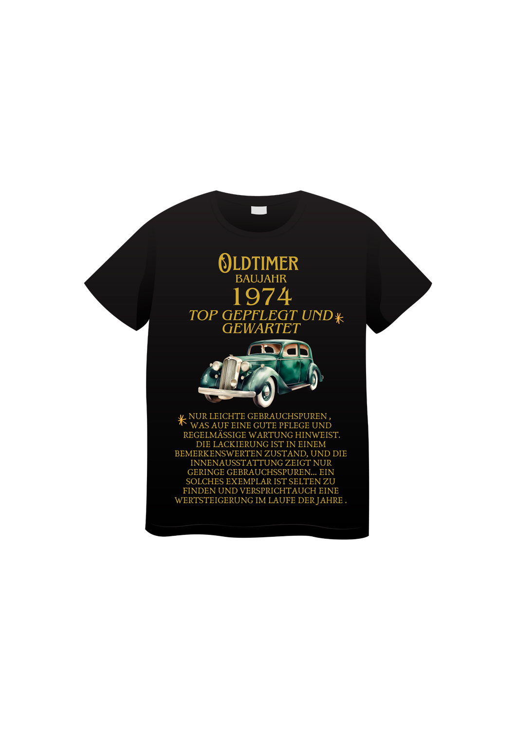 T-Shirt  "Oldtimer"
