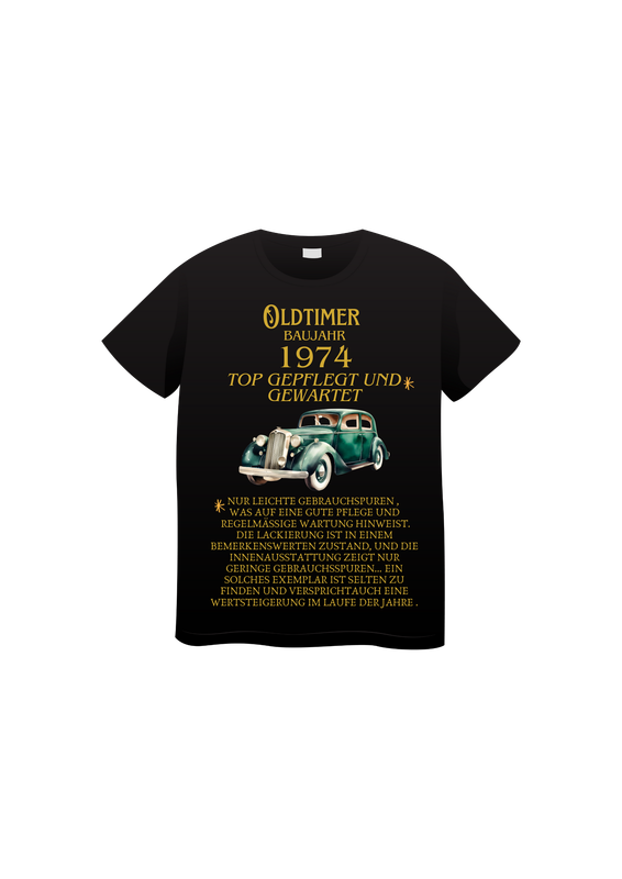 T-Shirt  "Oldtimer"