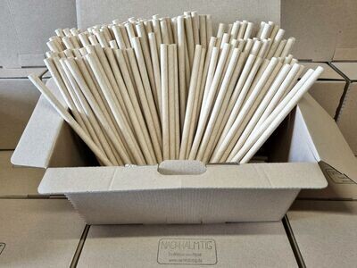 Trinkhalme Strohhalme braun