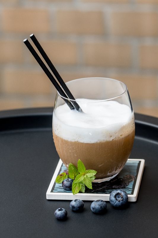 Strohhalme Papier schwarz "FREDDO" 5mmx180mm