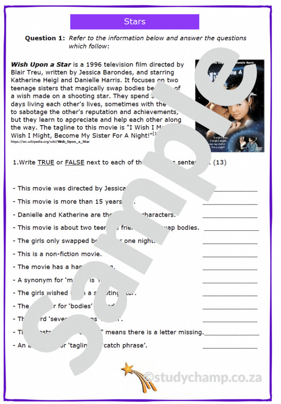 Grade 4 English Read-and-Understand workbook Combo