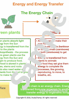 Grade 4 Natural Sciences Summary: Energy and Sound