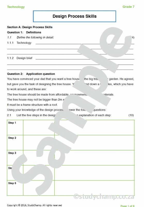 Grade 7 Technology Test: Design, Magnetism and Recycling