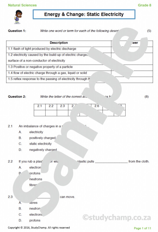 Grade 8 Mathematics Test: Statistics and Data handling