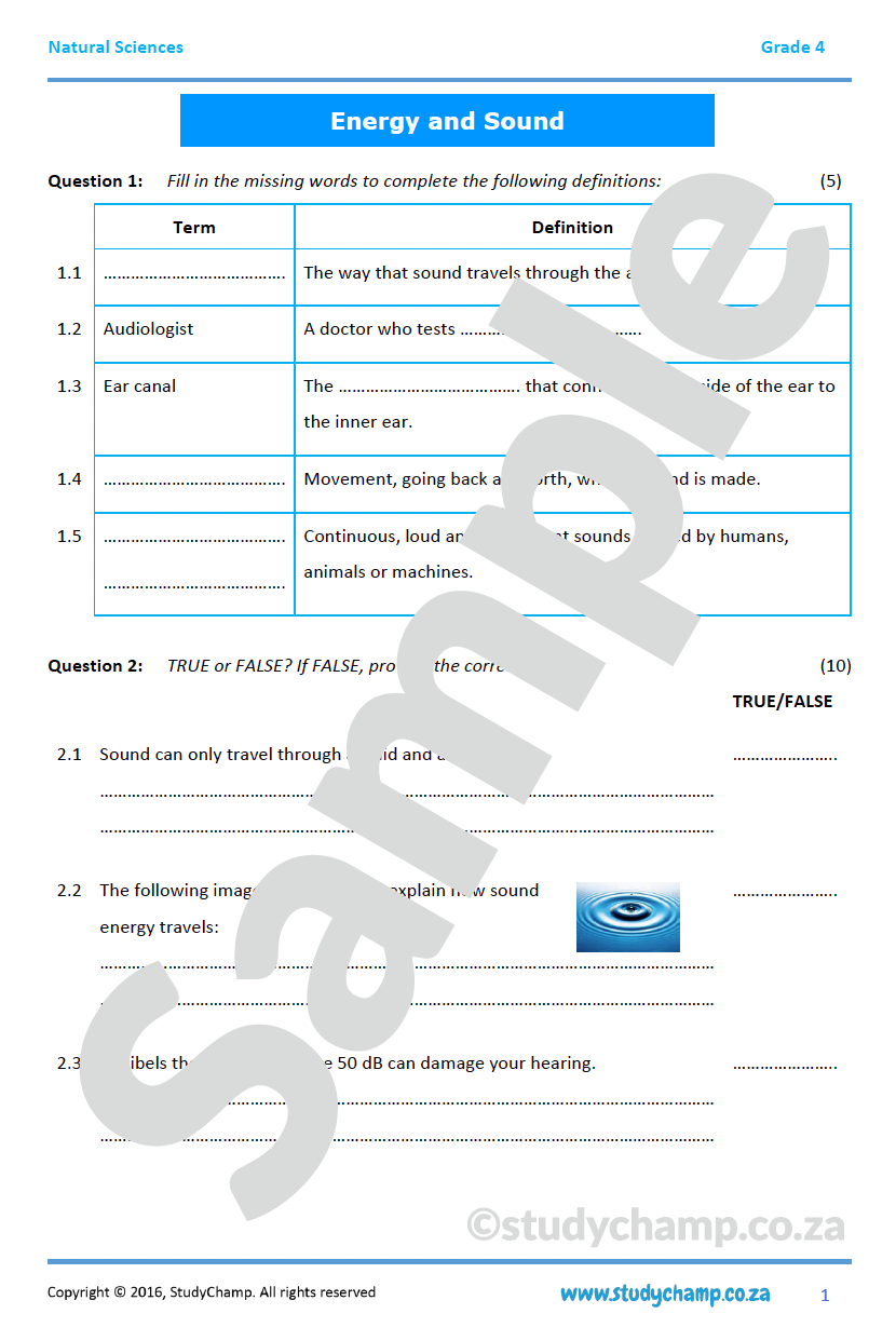 Grade 4 Term 3 Bundle