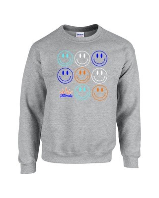 Smiley Sweatshirt (Gildan)