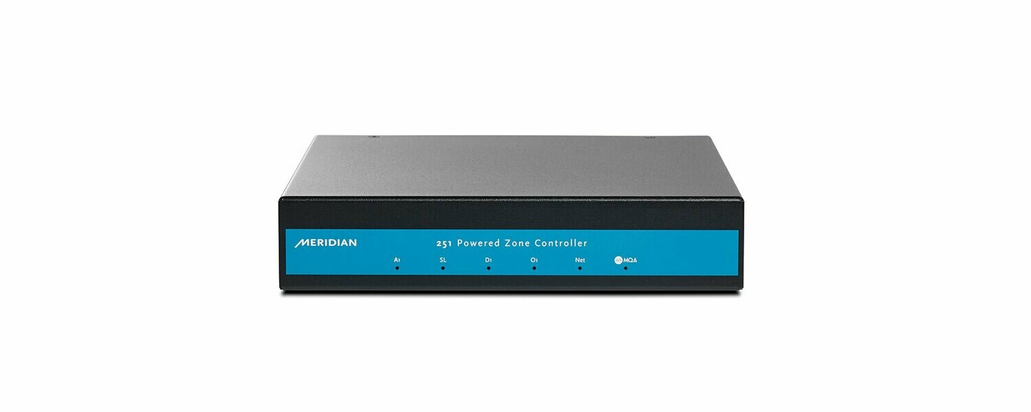 Meridian Audio 251 Powered Zone Controller in Black