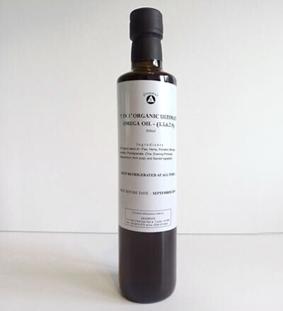 &#39;7 in 1&#39; Organic Ultimate Omega Oil (3.5.6.7.9) - 500ml