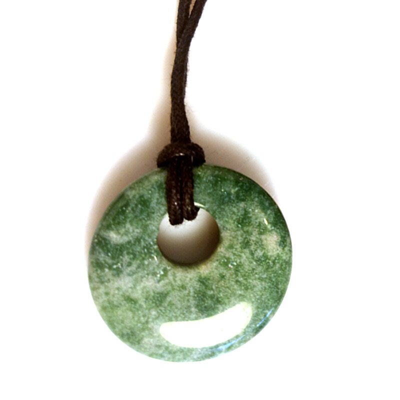 BLOODSTONE - Donut Necklace