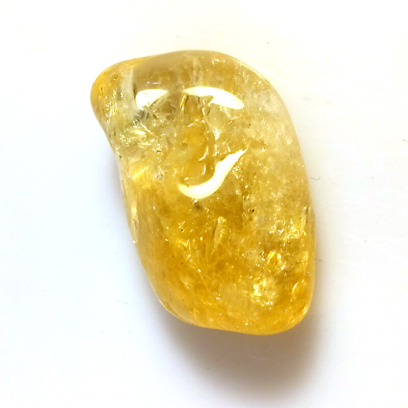 CITRINE - Sprial Necklace