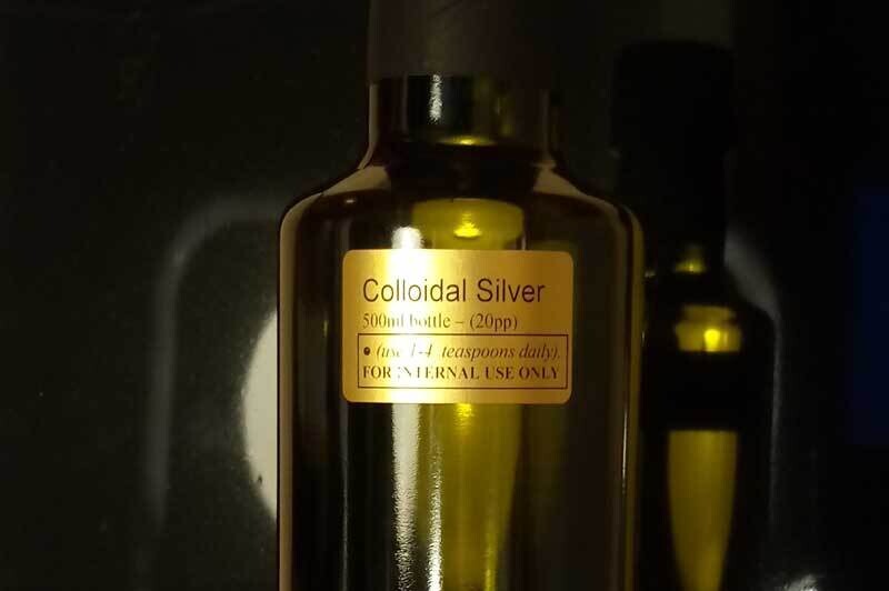 Colloidal Silver &#39;Ionic&#39; - (20ppm)  500ml