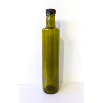 Empty Dark Glass Storage Bottles - 500ml