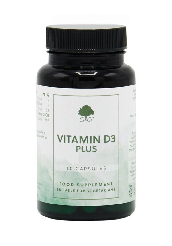 Vitamin D3 (3,000iu), plus Calcium, Vitamin C &amp; K2: