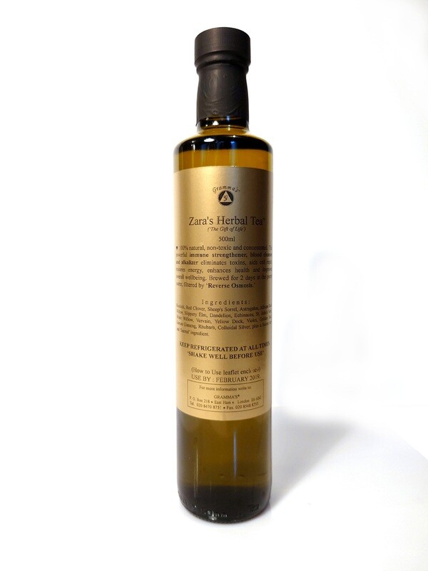 ZARA'S HERBAL TEA - READY MADE (500ml)