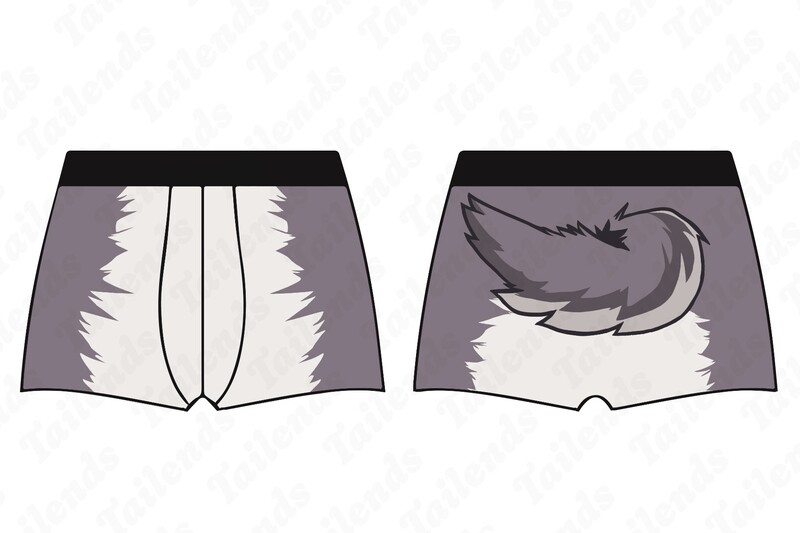 Full Moon GREY - Boxer Brief