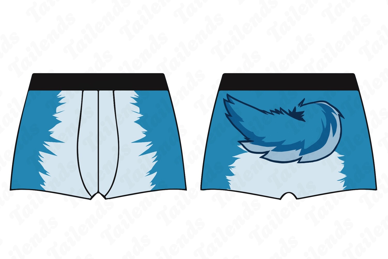 Full Moon BLUE - Boxer Brief