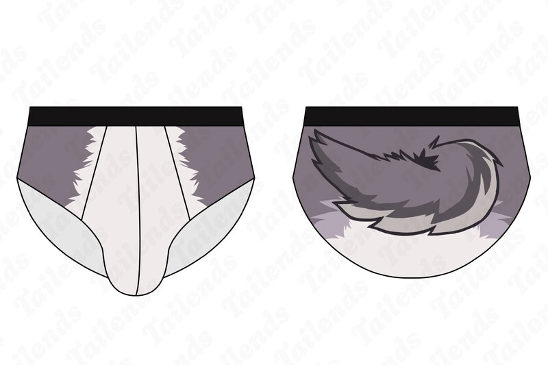 Full Moon GREY - Brief