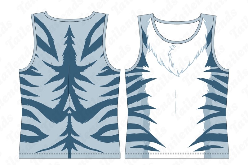 Tiger BLUE - Tank Top