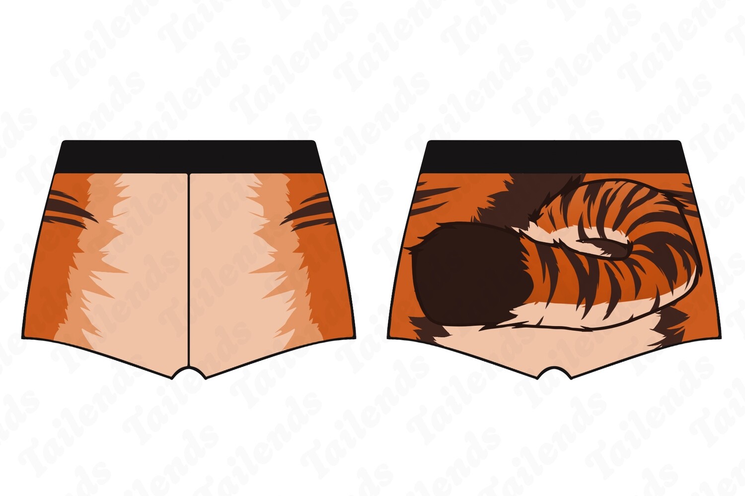 Tiger - Boyshort (3 Colors)