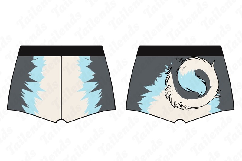 Husky BLUE - Boyshort