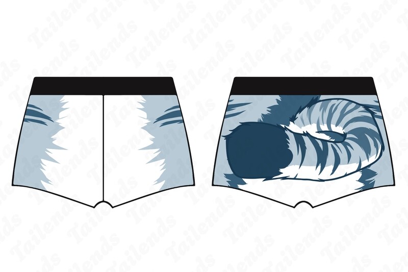 Tiger BLUE - Boyshort